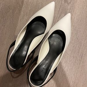 Charles & Keith Pointed Slingback Heel